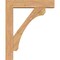 Ekena Millwork Legacy Block Smooth Bracket w/ Offset Brace, Western Red Cedar, 7 1/2"W x 36"D x 44"H BKT0806X36X44LEC05SWR - alternate 3